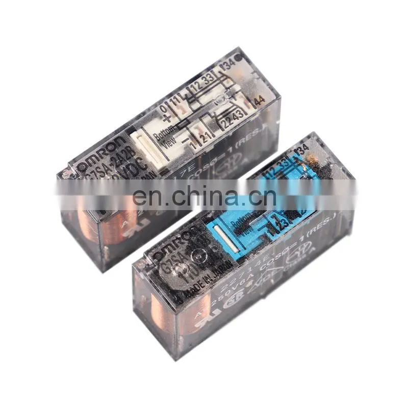 New Omron relay pcb omron relay dc24 g2rl-2 G7L-2A-TUB-100-120VAC G7L2ATUB100120VAC