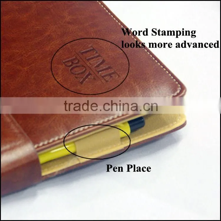 Brown color business office note book NS-1012