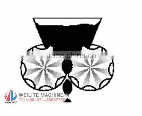 Latest Desigh Biomass Charcoal Powder Briquette Machine for Sale