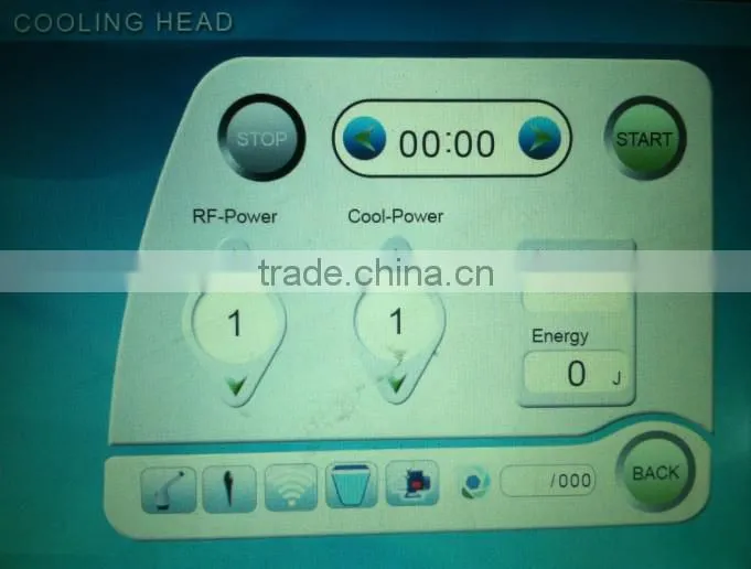 rf fractional hot and cold hammer for eyes face body