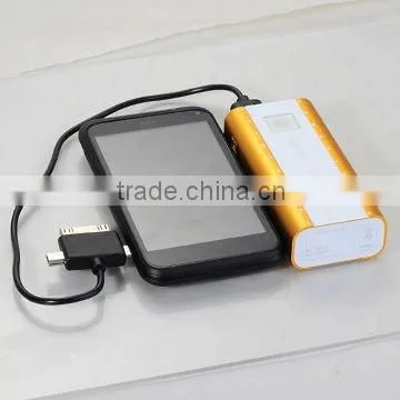 Rechargeable power supply MP010-4400mAh! Hot! 18650 Li-ion cell ! work for Smart phone/PSP/Camera/MP4/Other digital device
