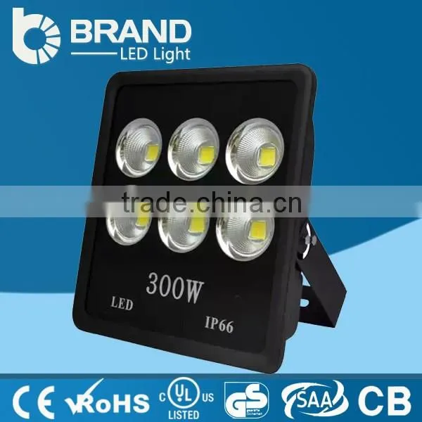 Alibaba China supplier High lumen 300watt competitive price led flood light ip66 DMX RGB outdoor flood light led CE/ROHS