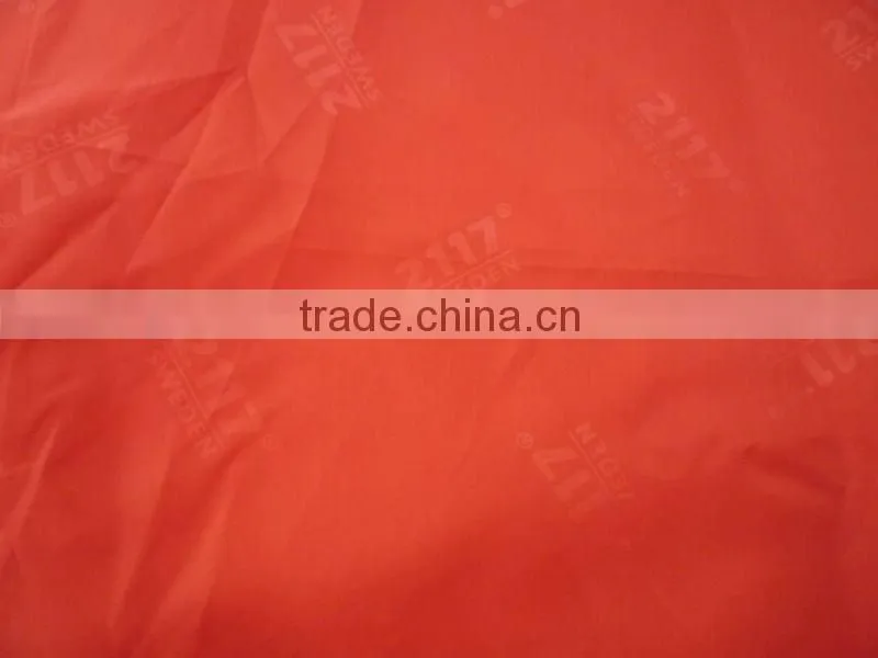 embossing lining polyester taffeta fabric
