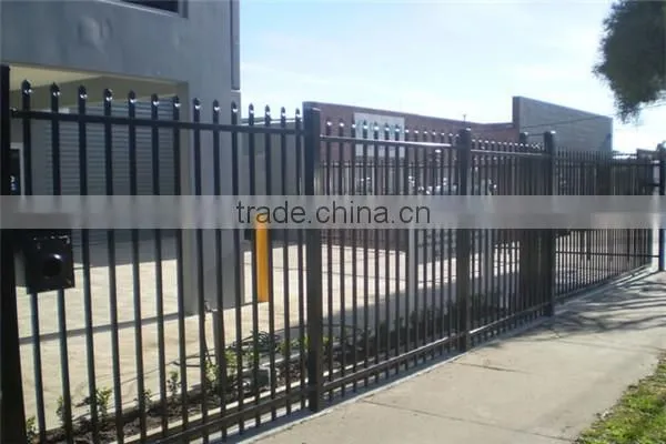 wrought iron fence