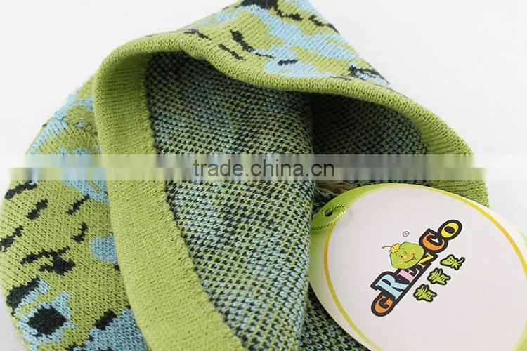 Wholesale keep warm cashmere wool knitted hat for 2-15years old children