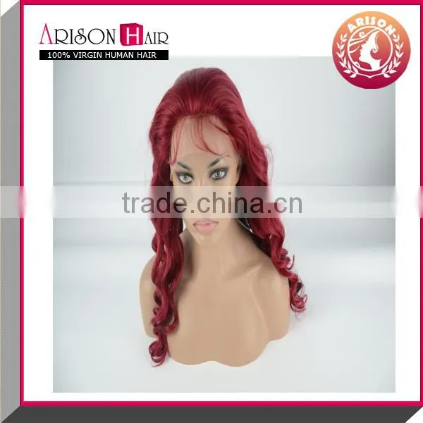 cheap body wave peruvian full lace sew in wig