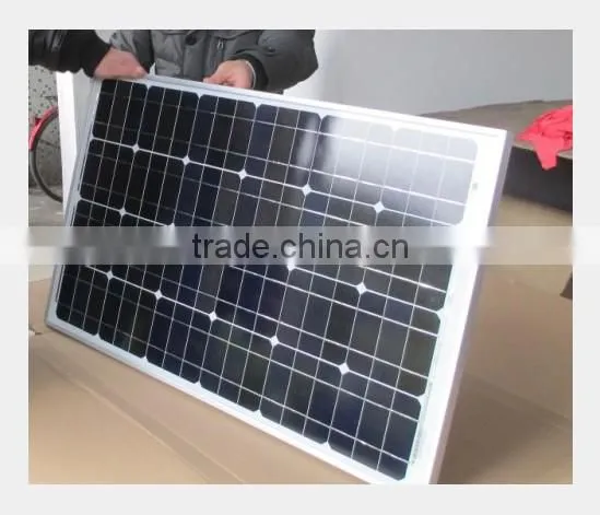 China factory 100W Mono Crystalline Silicon Solar Module