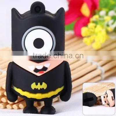 16GB Capacity Batman The Minion Style USB 2.0 Flash Memory U Disk for Computer