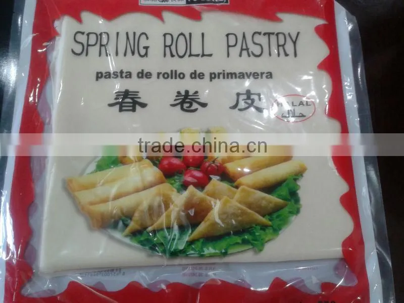 spring roll pastry halal frozen food