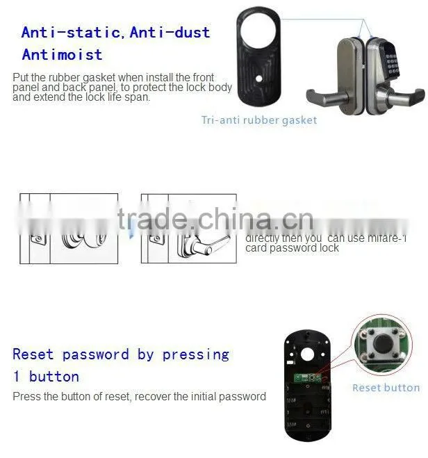 Double Bolt Security Door Lock