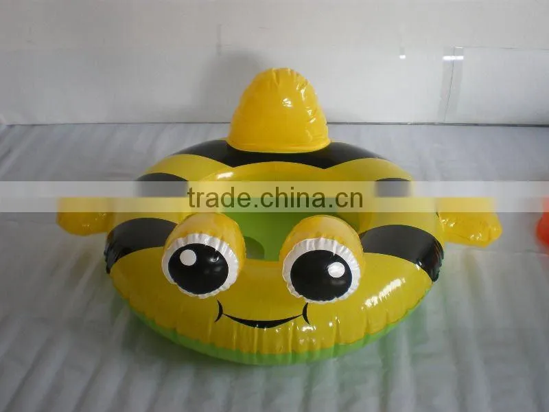 inflatable bee baby seat with sunshade
