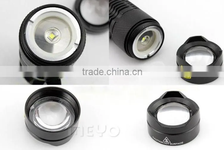 Customize Painting Military Grade Tactical WaterProof Flashlight LED