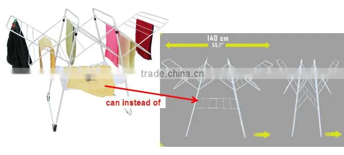 metal rack,foldable hanging clothes rack