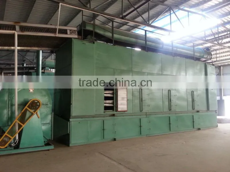 Mesh belt dryer for yam