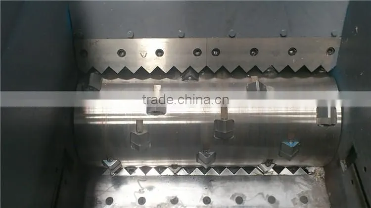 single shaft shredder for plastic