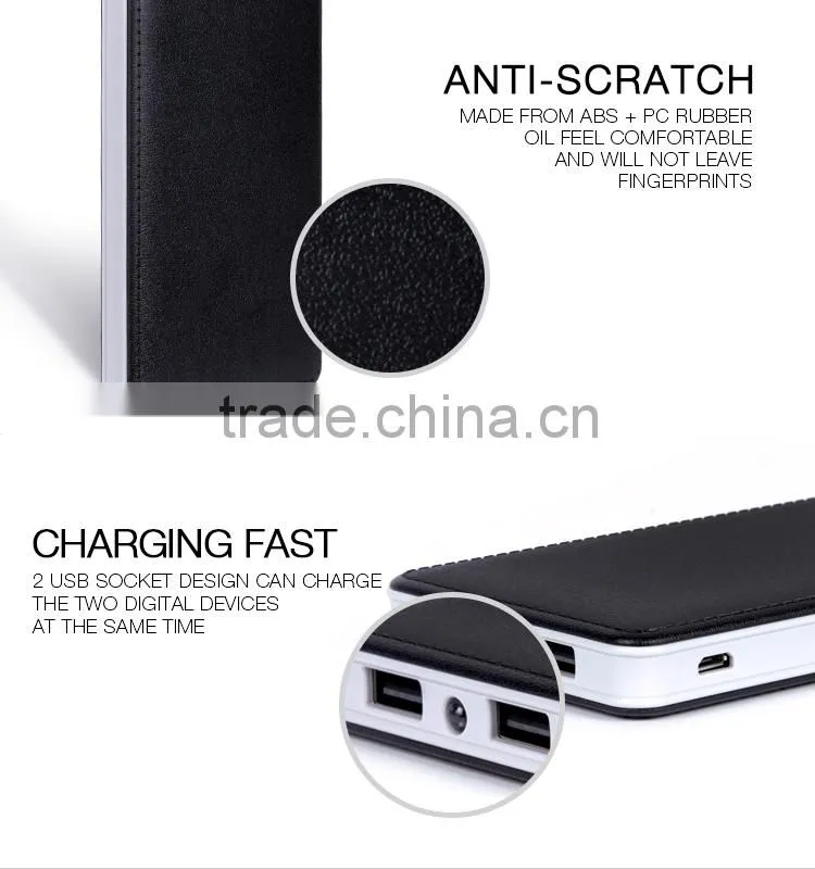 NEW arrival Ultra slim simple design 100000mah power bank charging fast
