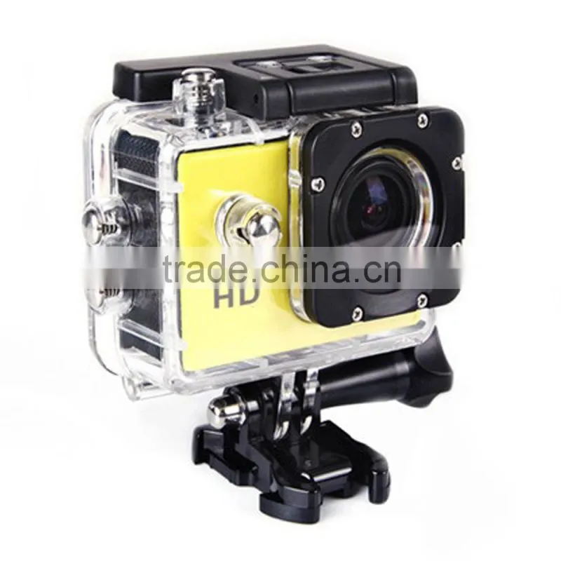 Cheapest 1.5 inch LTPS screen with hd 720P action cam diversified colors sports camera