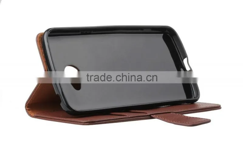 with Card Slot Flip Leather Case for K5 Anti Shock PU Leather Wallet Cover with Photo Frame MT-5665