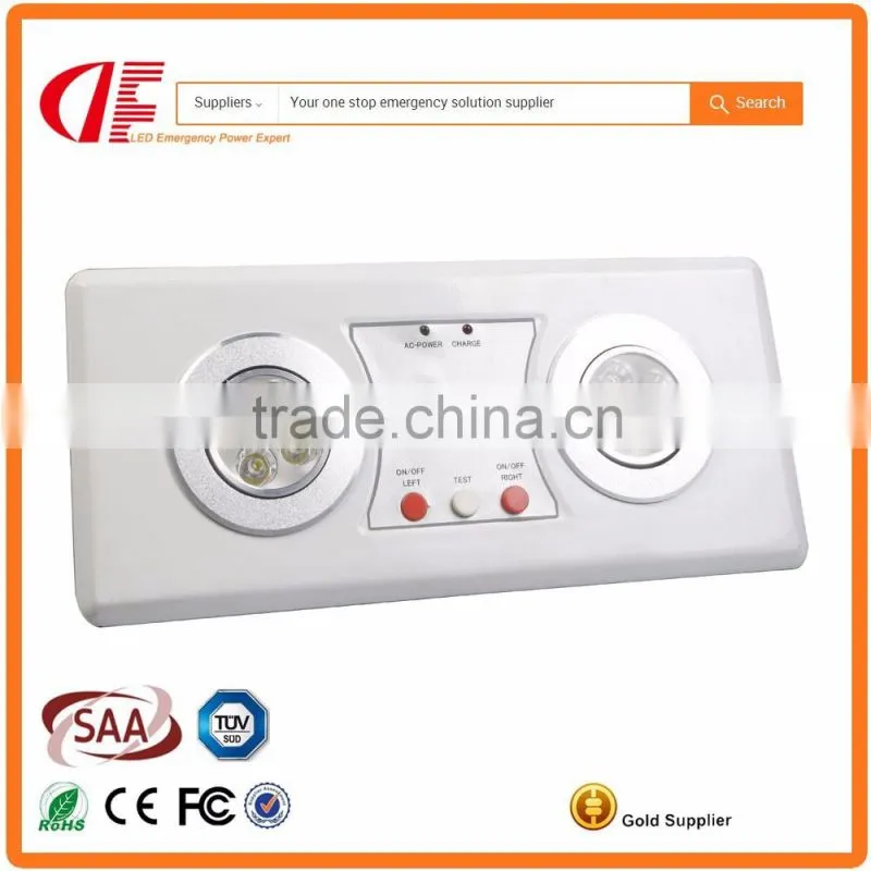 UL ETL SAA LED Emergency twin head exit light fire exit sign light