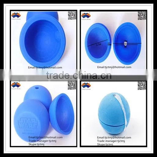 Customized fashionable cheap silicone ice ball mould