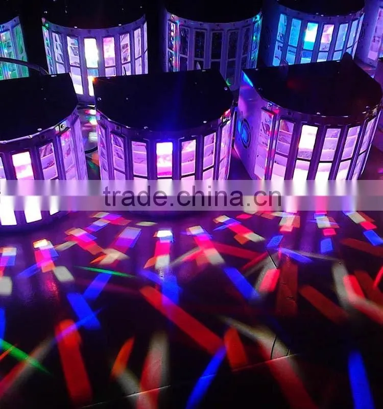 America DJ Led disco effect beam stage light butterfly LED derby light