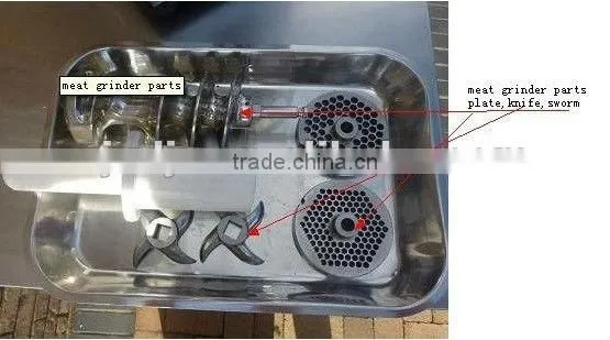 Mince meat processing machines
