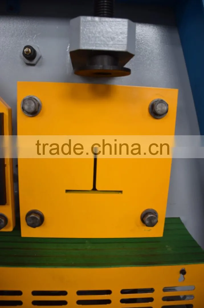 Q35Y-16 hydraulic ironworker for channel steel shearing and I steel cutting
