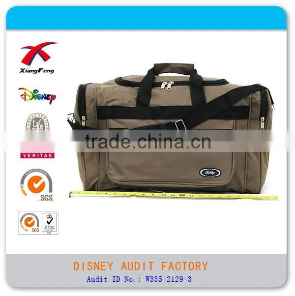 2014 audit China manufacturer fashional sport luggage travel bag,traveling duffle bag