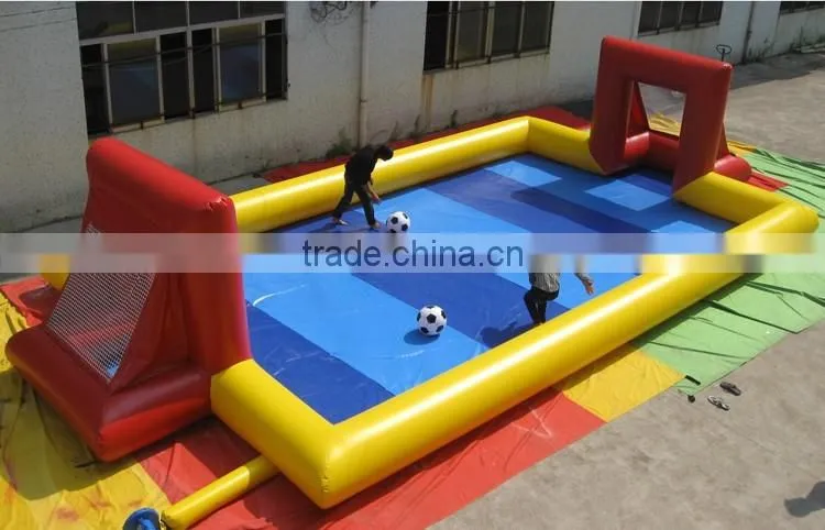 Giant outdoor 12mL inflatable football field
