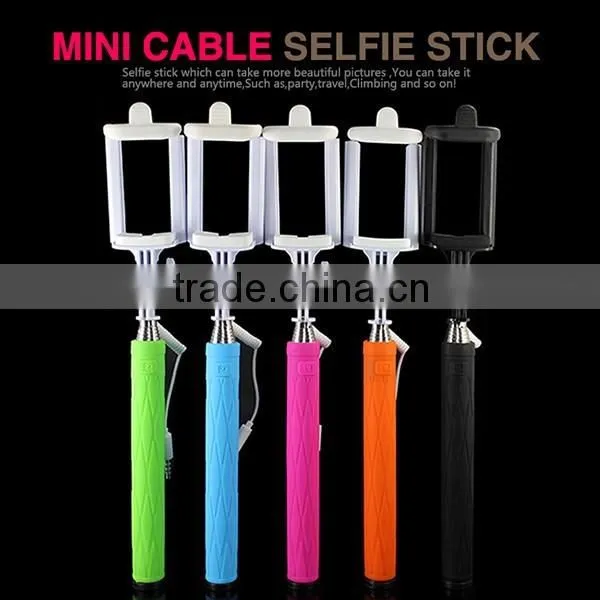 Wholesale china selfie monopod with Bluetooth selfie rod