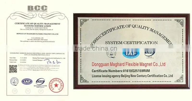 factory directly wholesale Flexible rubber 3M adhesive magnet ,magnet sheet precut