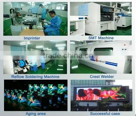 outdoor curtain wall led display