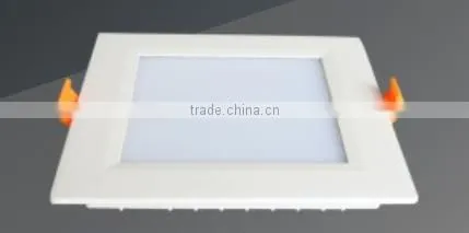 6w Led panel light/round and square panel light/2 years Warranty aluminum body