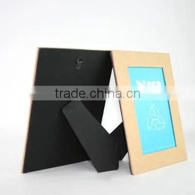 Eco-Friendly Photo Frame With Blue & Green Color Paper Insert
