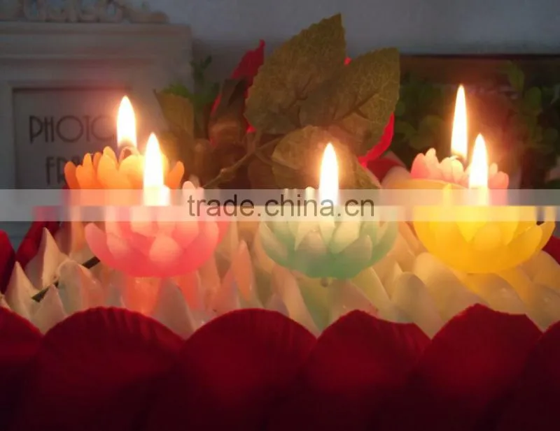 Lotus Candles For Wedding Favors