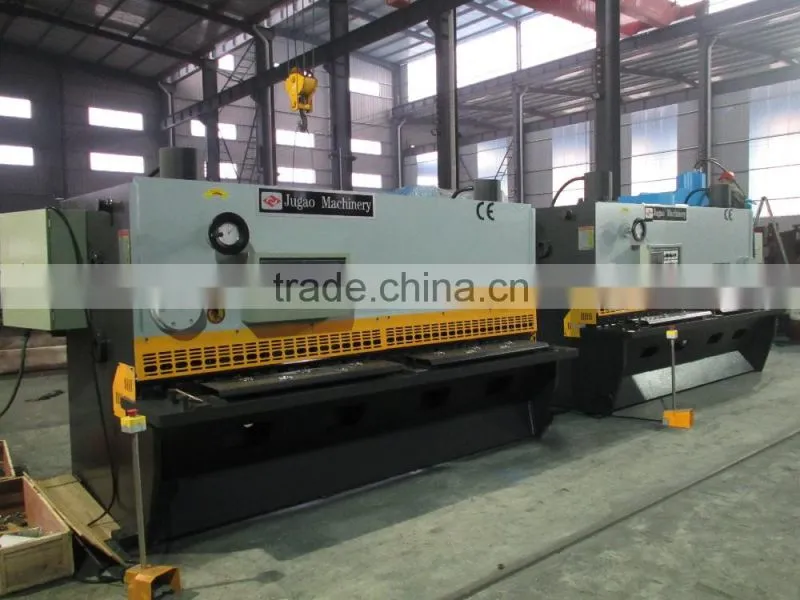 World top brand Nanjing QC12Y cnc metal sheet shear equipment with highest quality