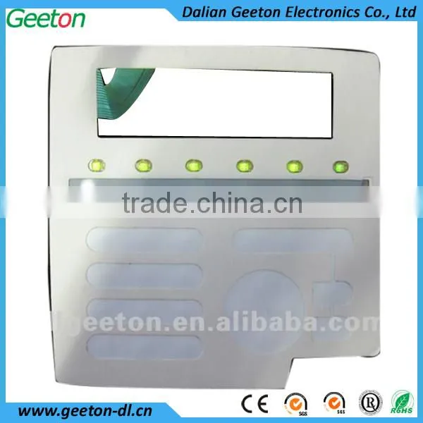 Custom Waterproof LED Membrane Switch With Flexible Circuit