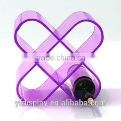High quality acrylic wine bottle display stand