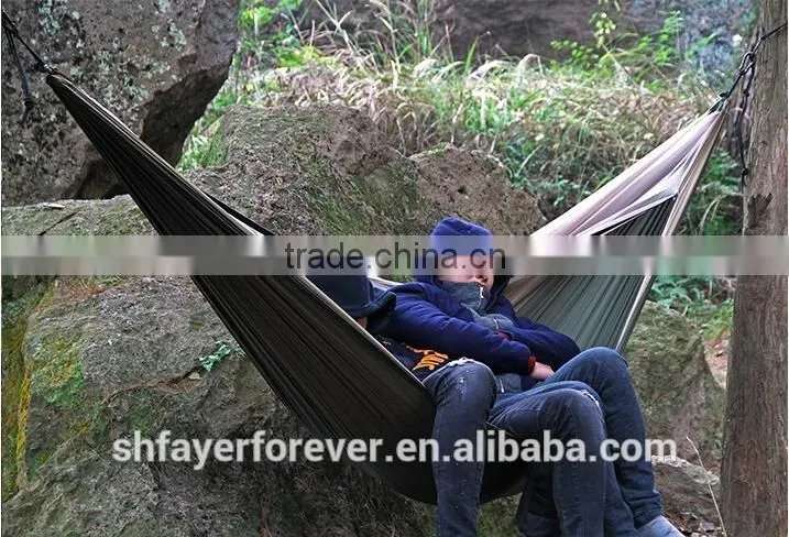 High Quality 10ft * 6 ft large size Parachute Outdoor Portable Camping Hammock