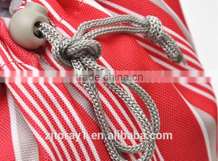 Polyester Drawstring Duffle Laundry Shoulder Backpack Shoe Bag