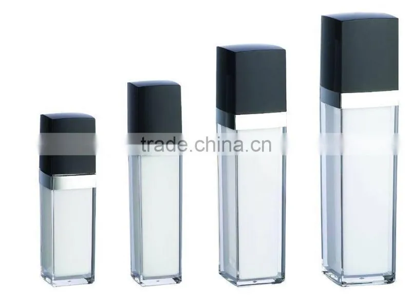 unique perfume acrylic bottle/lotion pump display stand
