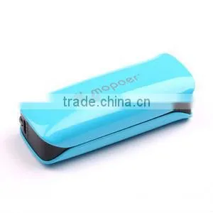 mopoer 2600mah mobile phone power bank for 4/4S/5