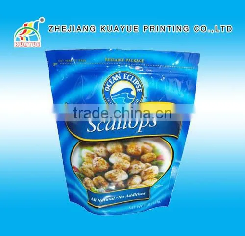 Customized New High Quality Customized Resealable Stand up Pouch with Zipper