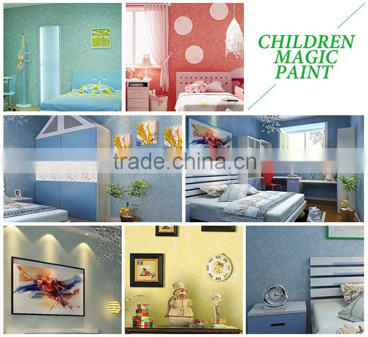 Environmental protection paint for children nontoxic