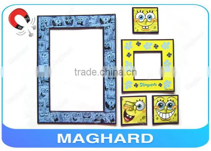 China factory directly supply custom souvenir magnetic epoxy photo frame