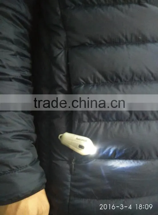 mini usb led torch clip