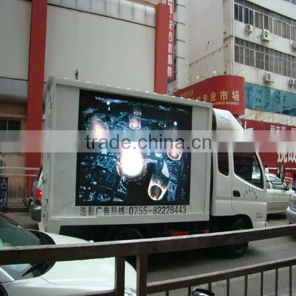 p10 led display advertising Hot selling full color with 3G Will GPS USB control Card