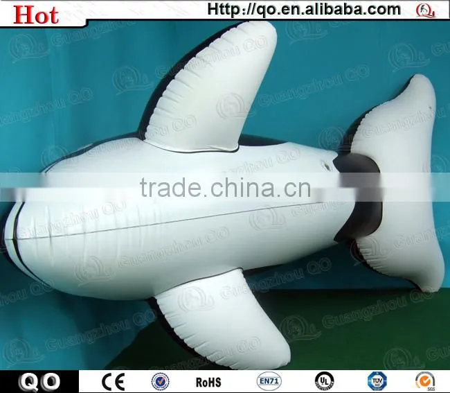 Promotional novely design animal toys giant inflatable whale