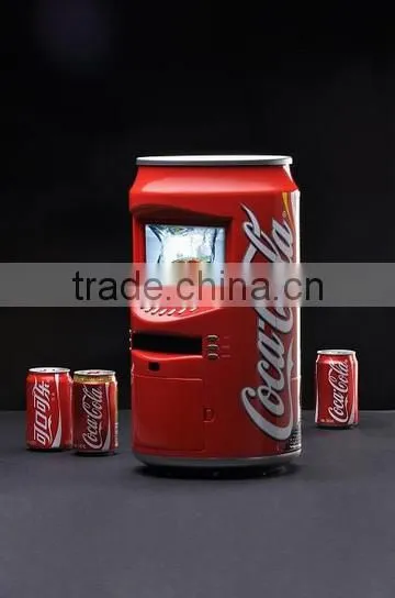 FlintStone 7 inch floor standing canned digital player, canned advertising display screen, bottle type digital ad display