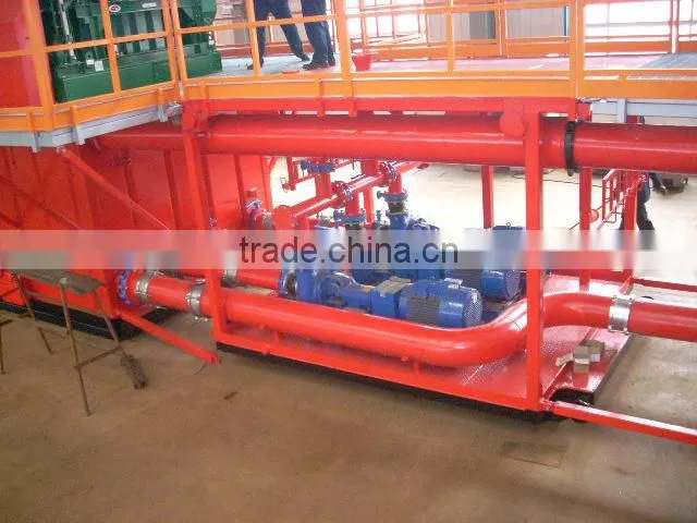 Solid Control System Drilling Rig Mud Tanks